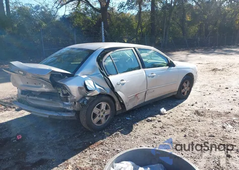2005 Chevrolet Malibu Ls из США, поврежденный, VIN 1G1ZT528X5F264130